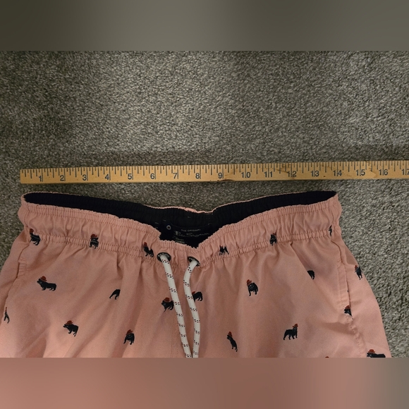 Ben Sherman Pink Blossom Bulldog Men's Size Medium Swim Trunks - Picture 6 of 9